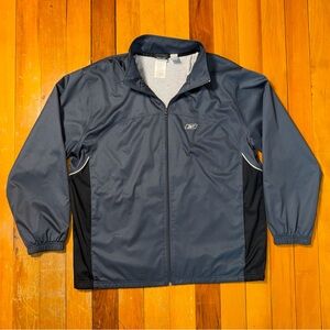 Reebok Men’s Lined Windbreaker Track Jacket Sz XL